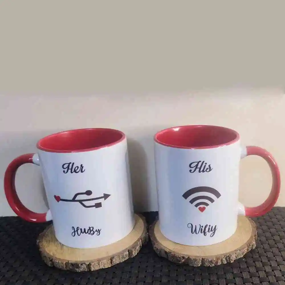 Huby Wifiy Colored Mug